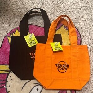 Lot of Trader Joe’s Halloween canvas tote bags